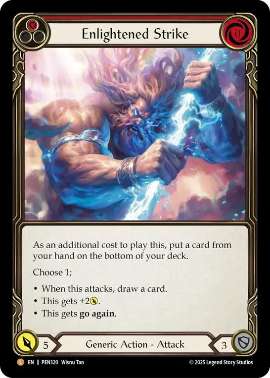 Enlightened Strike [PEN320] (Compendium of Rathe)