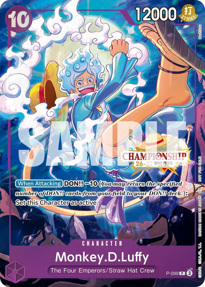 Monkey.D.Luffy (CS 26-27 Event Pack Finalist Ver.) [One Piece Promotion Cards]