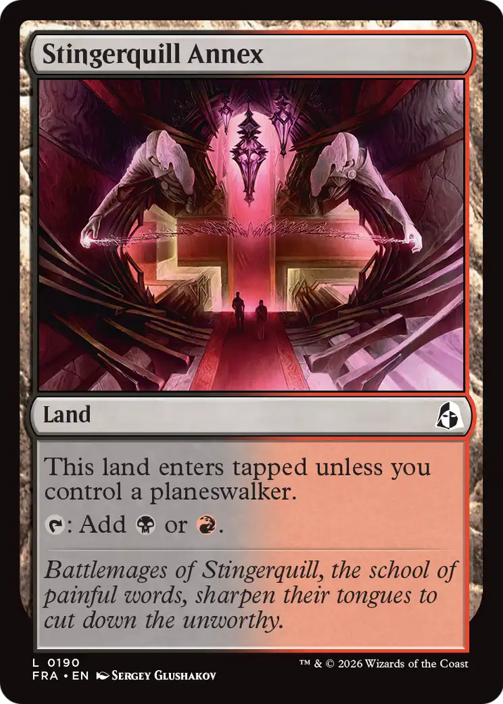 Stingerquill Annex [Reality Fracture]