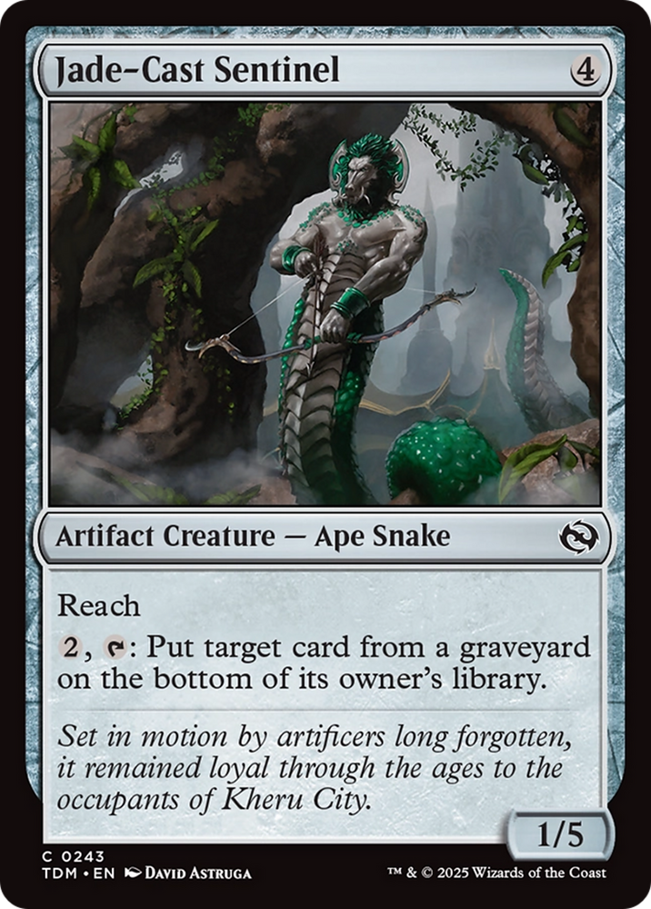 Jade-Cast Sentinel [Tarkir: Dragonstorm]